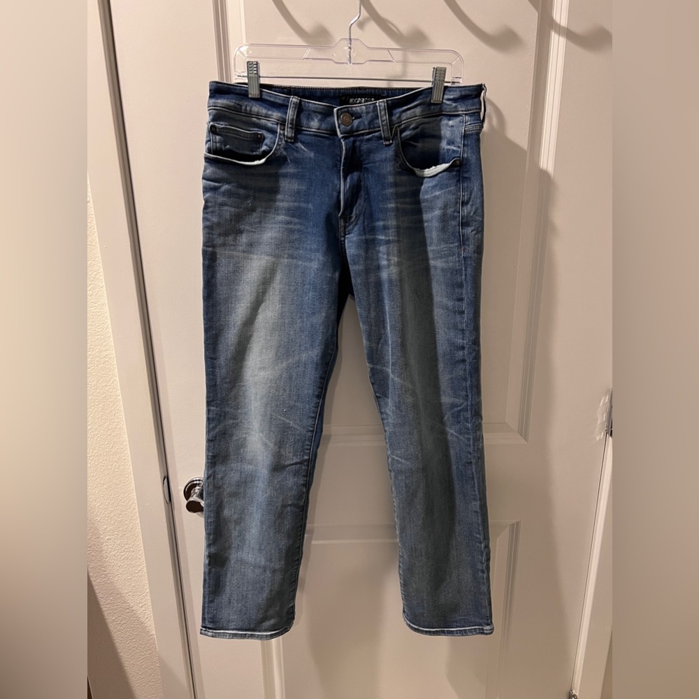 Express Classic Straight Leg Jeans